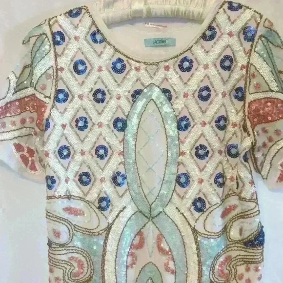 NWT Karlie Unique Sequin Dress.  Size S/M - Picture 2 of 8